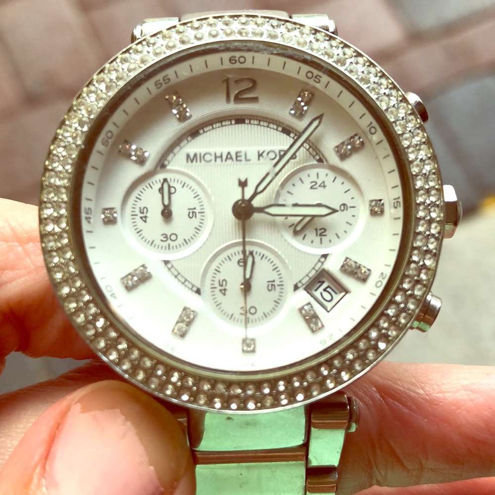 Michael Kors silver watch